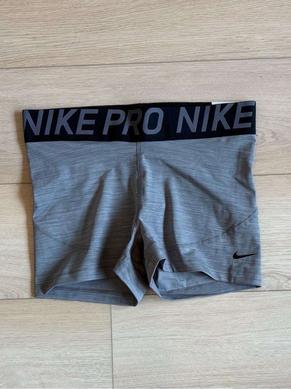 Nike Pro Women's Grey Performance Shorts NWT